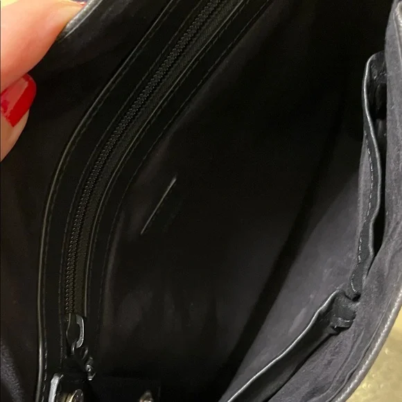 Dunhill Men's Coated Canvas Messenger Bag with Leather Trim - Picture 7 of 12